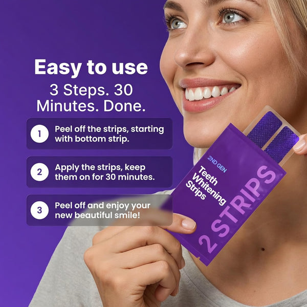 Enamel-safe and easy at-home convenience